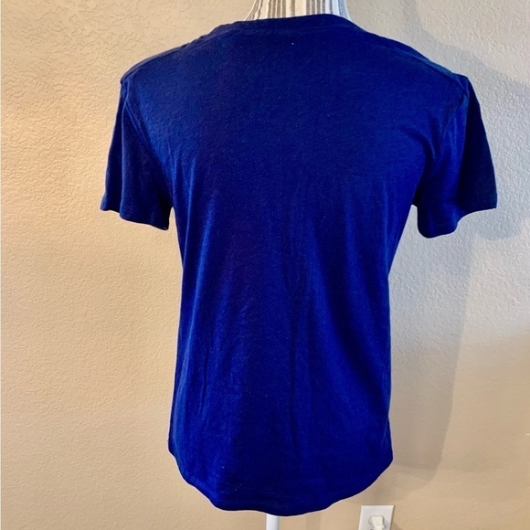 NWT Frozen II Tee Small Dark Blue Light Blue Shadow Image Disney Cotton - Picture 7 of 13